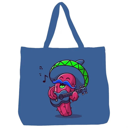 Sublimation 12 oz Poly Canvas Tote Bag - 14" x 12" x 5.25"G