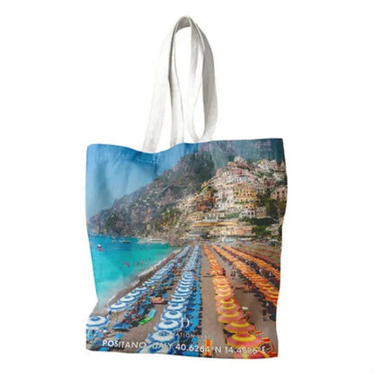 8 oz Cotton Canvas Tote Bag - 13.5"W x 16"H x 5"D x
