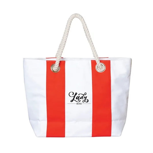 Beach Club Tote ( 22"W X 14.9"H X 5.9"D )