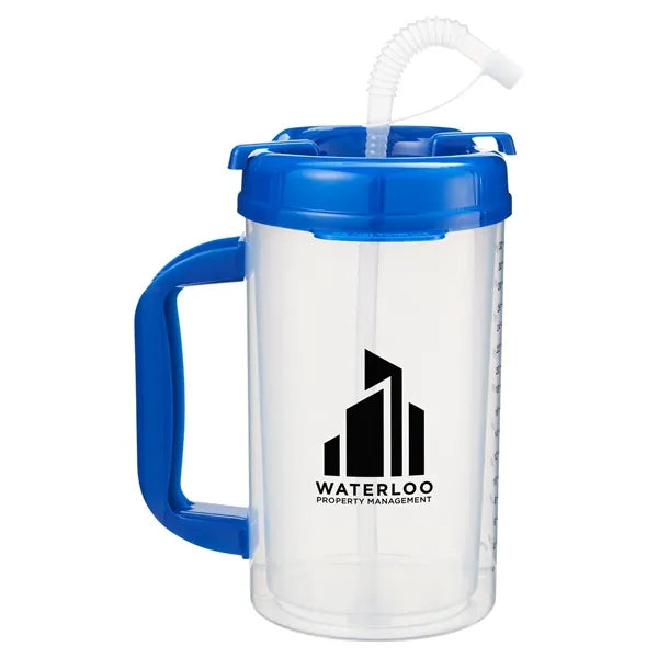 32 oz Medical Tumbler With Measurements