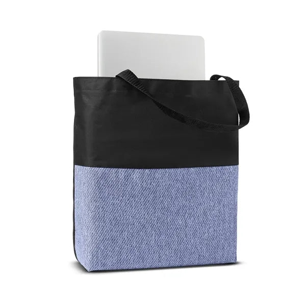 Twill Laptop Tote Bag