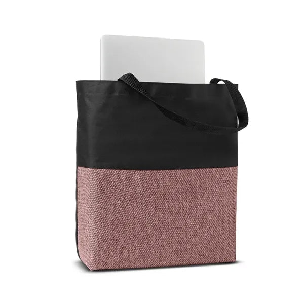 Twill Laptop Tote Bag