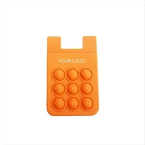 Push Pop Phone Wallet