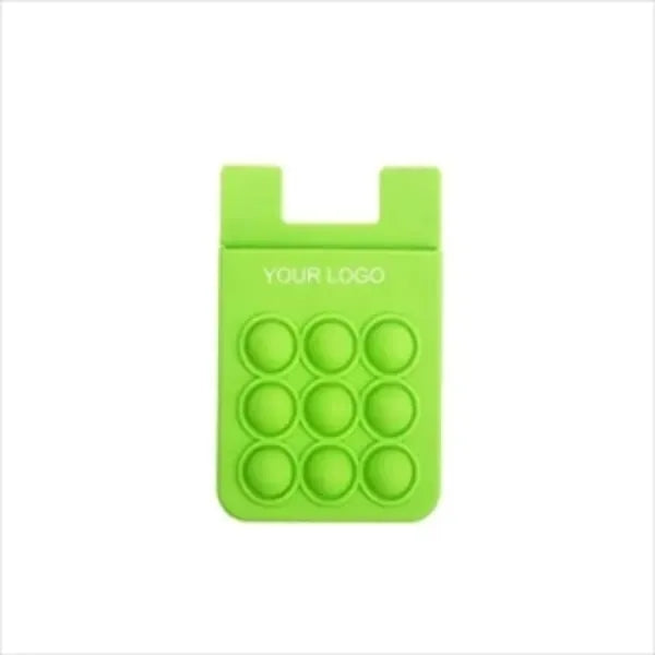 Push Pop Phone Wallet