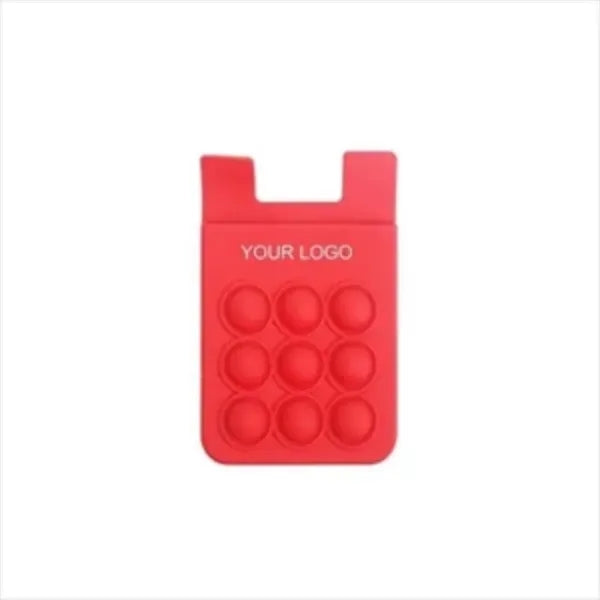 Push Pop Phone Wallet