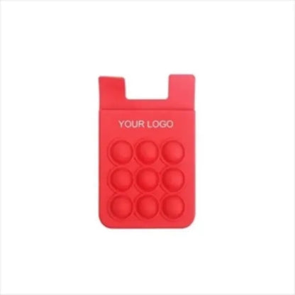 Push Pop Phone Wallet