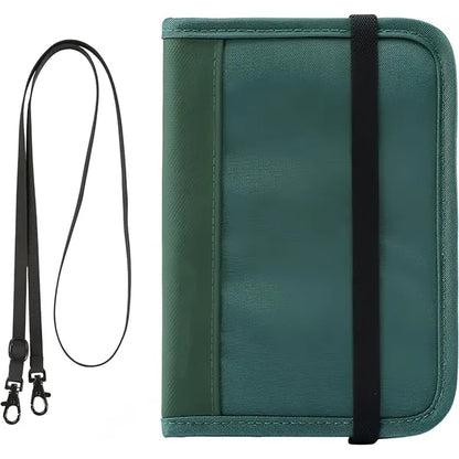 RFID Passport Neck Wallet