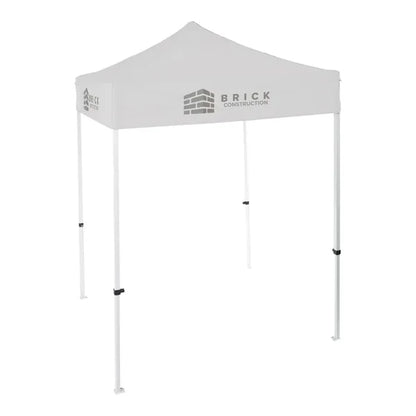 5' Promotional Tent Kit (Full Color Imprint, 4 Locations)