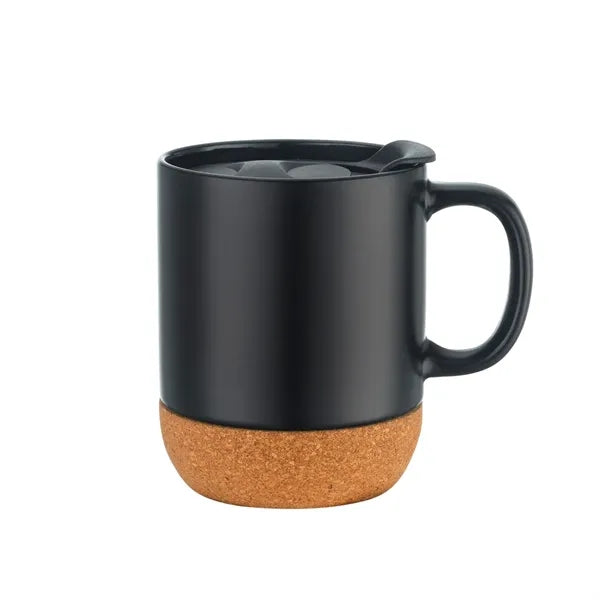 12 oz. Ceramic Mug with Cork Base