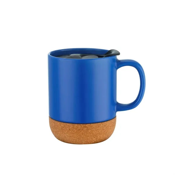 12 oz. Ceramic Mug with Cork Base