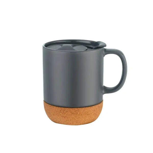 12 oz. Ceramic Mug with Cork Base