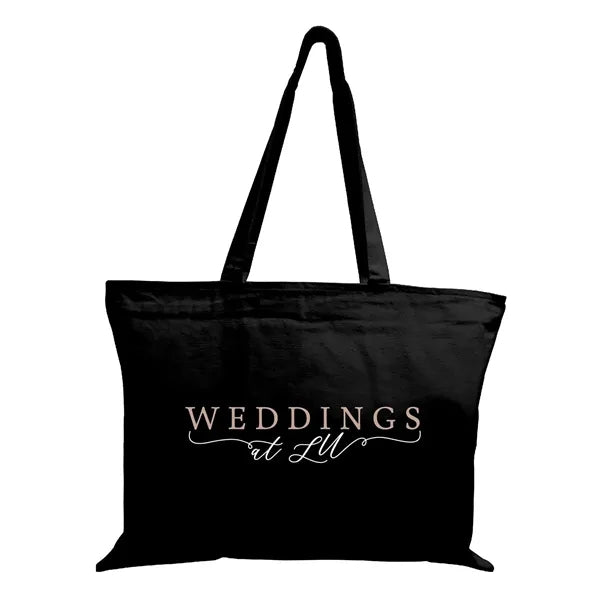 Basic Zipper Tote bag 12 OZ