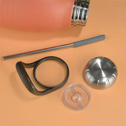 40.5oz Insulated Bottle With Detachable Straw