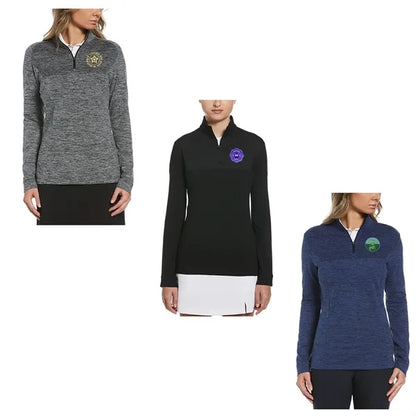 Perry Ellis Ladies Stretch Quarter Zip