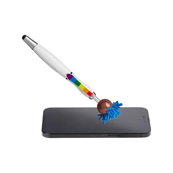 MopToppers Multicultural Screen Cleaner With Stylus Pen