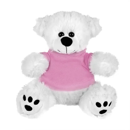 Plush Bear w/ Embroidered Paws and T-Shirt