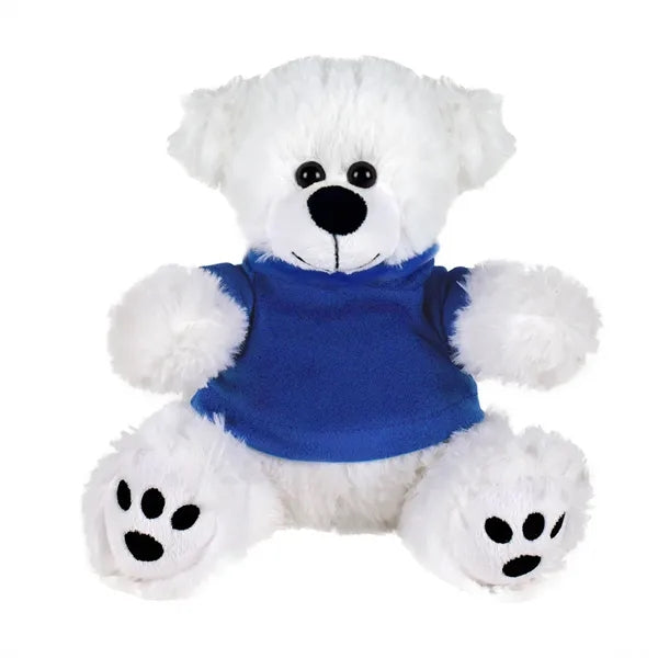 Plush Bear w/ Embroidered Paws and T-Shirt