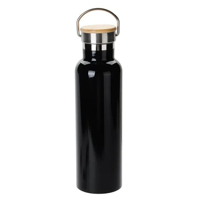 20oz Bamboo Top SS Vacuum Bottle
