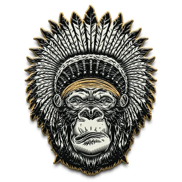 Hard Enamel Solid Iron Lapel Pin