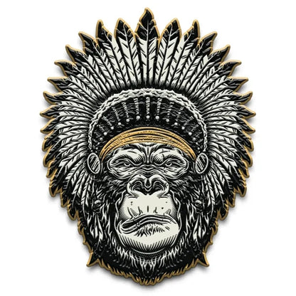 Hard Enamel Solid Iron Lapel Pin
