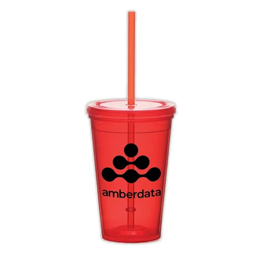 Economy Tumbler with Snap-on Lid 16oz