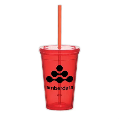 Economy Tumbler with Snap-on Lid 16oz