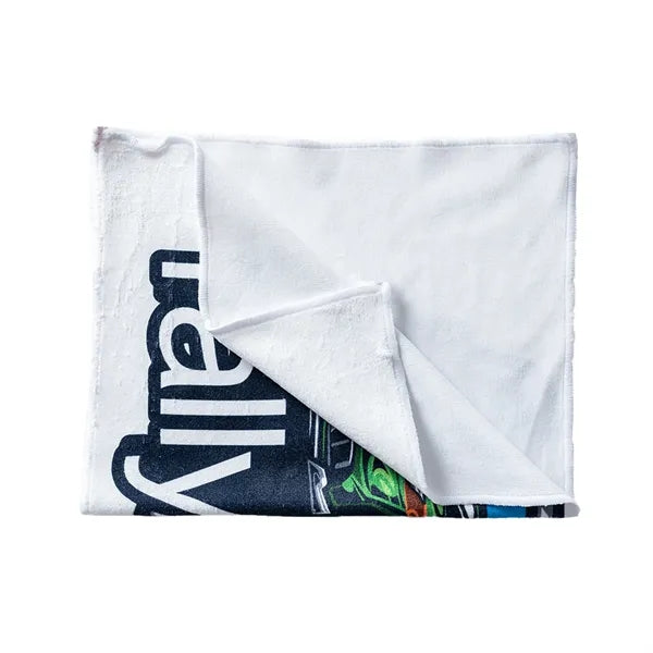 Premium Microfiber Velour Rally Towel - 11" x 18"