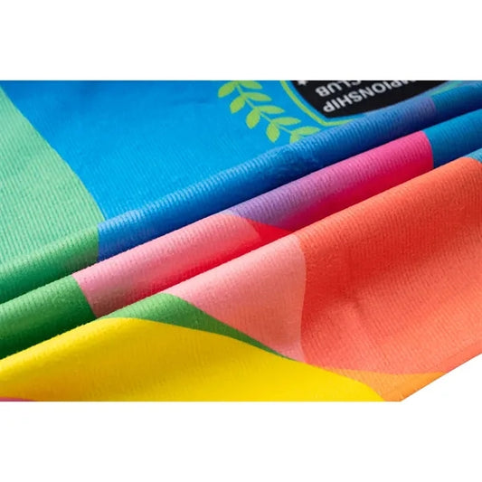 Custom Sublimated Microfiber Rally Towel