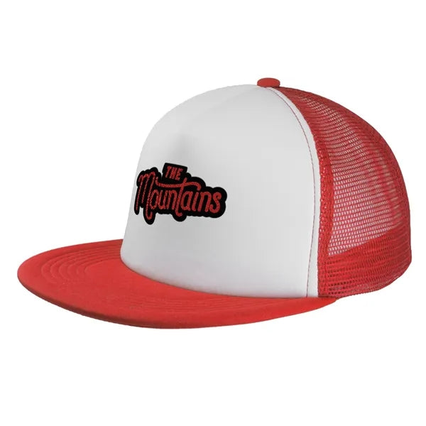 Vintage-Inspired Snapback Trucker Hat - Unstructured Fit
