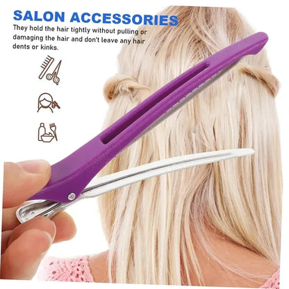 Hairdressers Long Duck Salon Sectioning Clips