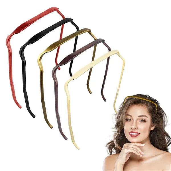 Square Sunglasses Curly Hair Headband