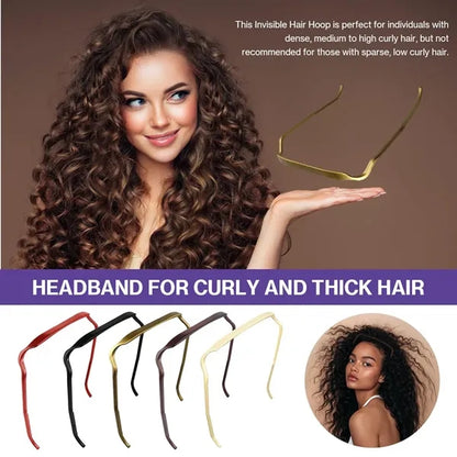 Square Sunglasses Curly Hair Headband