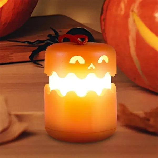 Halloween Collapsible Pumpkin Lanyard Lantern