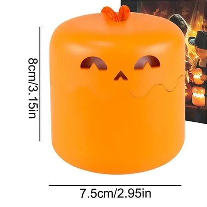 Halloween Collapsible Pumpkin Lanyard Lantern