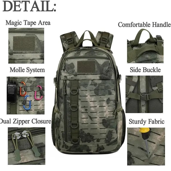 30L Tactical Military Backpack