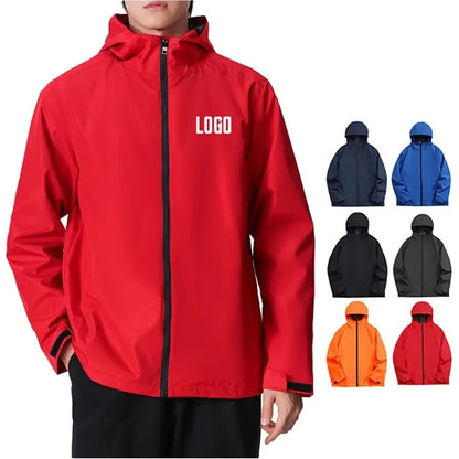 Promotional Hooded Rain Jacket