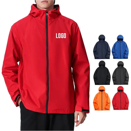 Promotional Hooded Rain Jacket