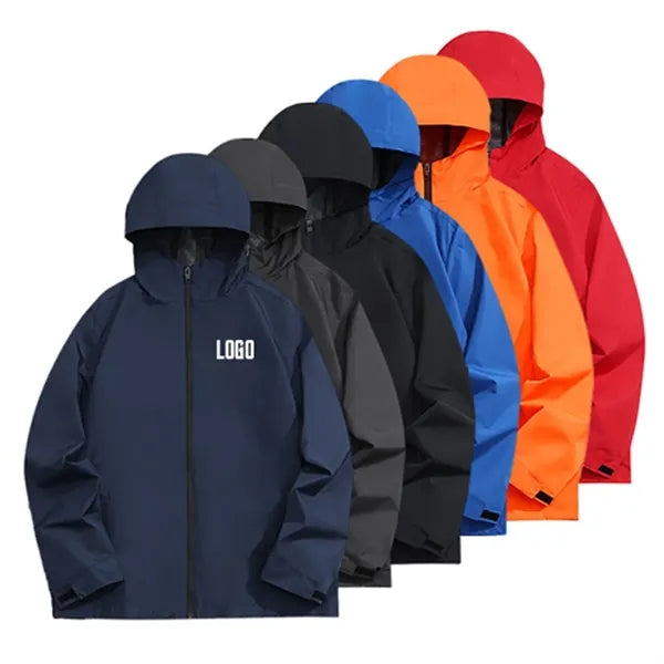 Promotional Hooded Rain Jacket