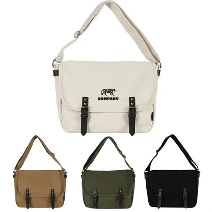 Canvas Crossbody Shoulder Bag