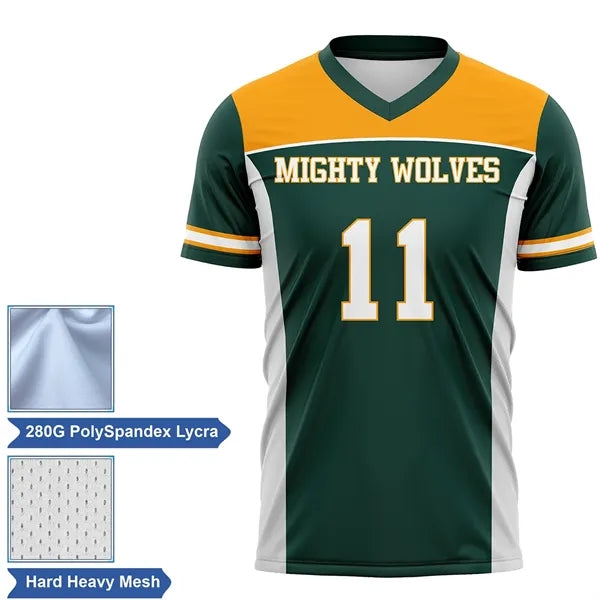 Men's & Kids' Premium Sublimation Football Fanwear Jersey -