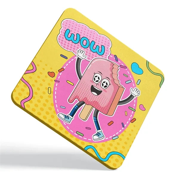 PVC Custom Flat Soft Magnet - 2D One Sided Design