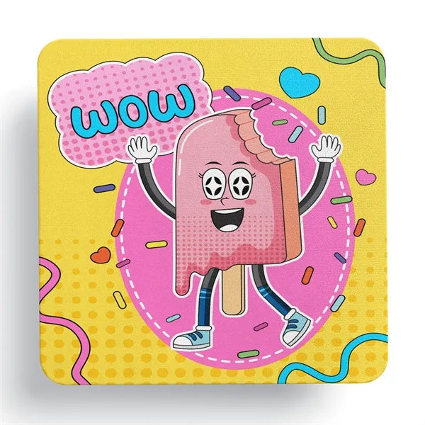 PVC Custom Flat Soft Magnet - 2D One Sided Design