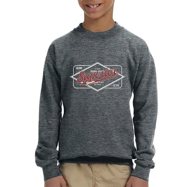 Gildan HeavyBlend Youth Full Zip Hooded Sweatshirt