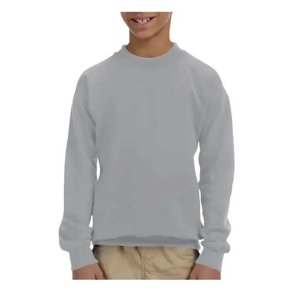 Gildan HeavyBlend Youth Full Zip Hooded Sweatshirt