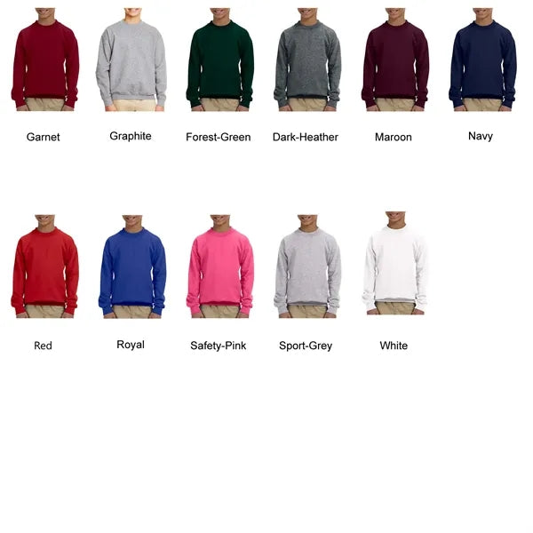 Gildan HeavyBlend Youth Full Zip Hooded Sweatshirt