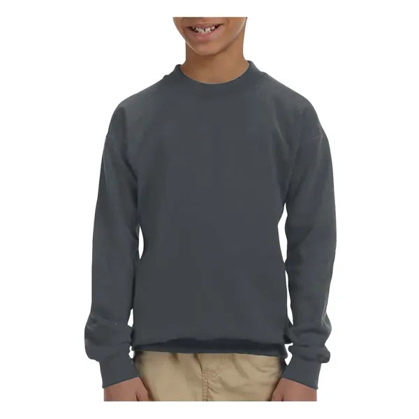 Gildan HeavyBlend Youth Full Zip Hooded Sweatshirt