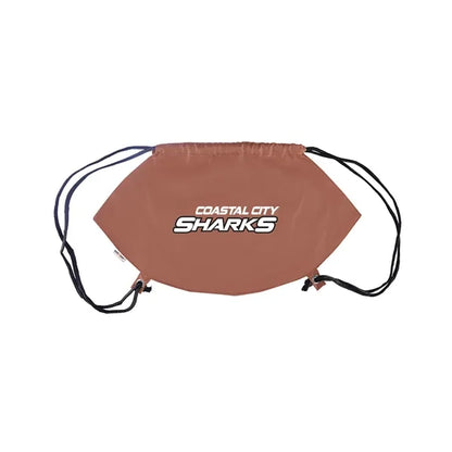 Game Time! Football Drawstring Bag