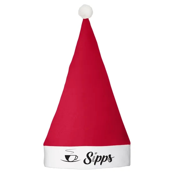 Holiday Christmas Felt Santa Hat
