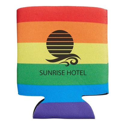 Rainbow Pride Folding Can Cooler