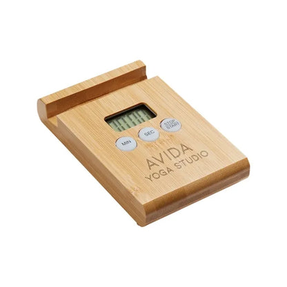 Home & Table Bamboo Timer & Stand